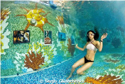 Underwater photoexibition of undqrwater photos... by Sergiy Glushchenko 